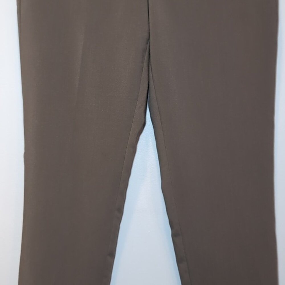 Banana Republic Ryan Pants Slim Straight Leg Trousers Mid Rise Crocodile Size 4 - Picture 6 of 14